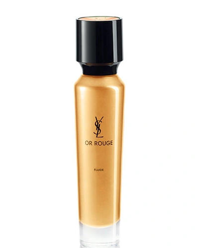 Shop Saint Laurent 1.7 Oz. Or Rouge Fluid In Gold