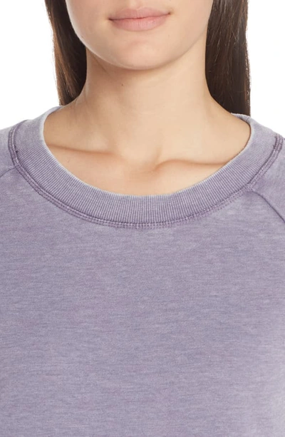 Shop Alternative Lazy Day Pullover In Lavender Grey