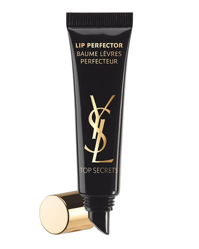 Shop Saint Laurent Top Secrets Lip Perfector, 15 ml In Black