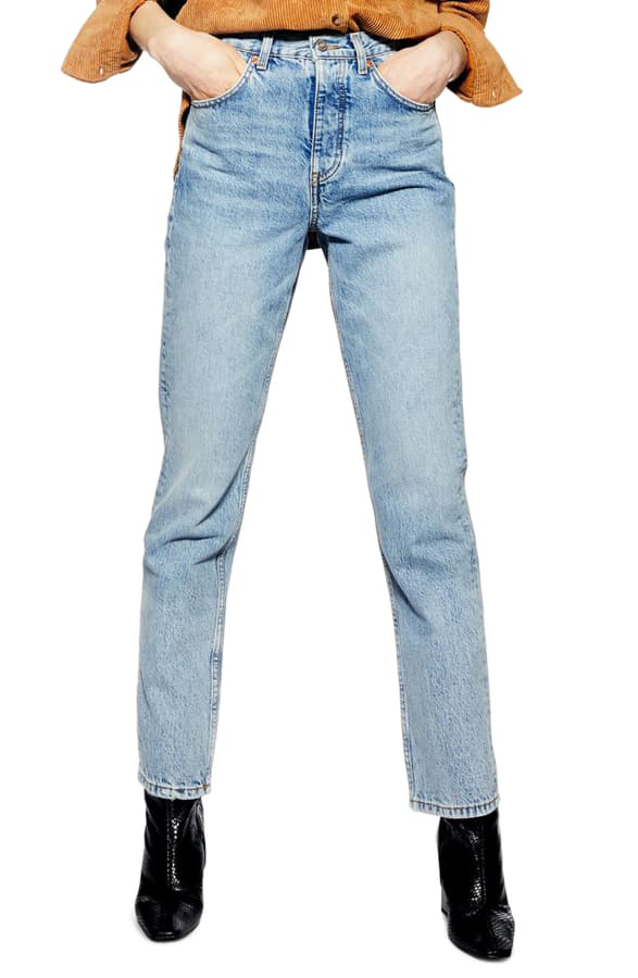 topshop high rise jeans
