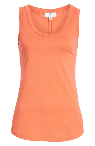 Shop Ag Cambria Fitted Tank In Faded Azalea