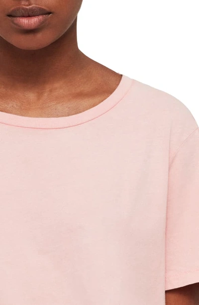 Shop Allsaints Wilma Tee In Pink