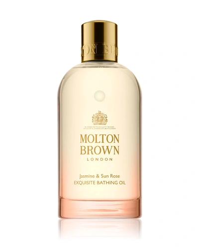 Shop Molton Brown 6.6 Oz. Jasmine & Sun Rose Exquisite Bathing Oil