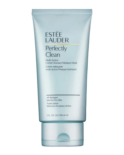 Shop Estée Lauder 5 Oz. Perfectly Clean Multi-action Creme Cleanser/moisture Mask