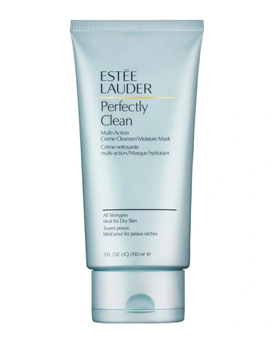 Estée Lauder Perfectly Clean Multi-action Cream Cleanser + Moisture Face Mask, 5 Oz.