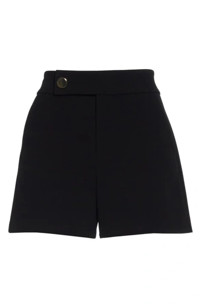 Shop Alice And Olivia Bradwin High Waist Shorts In Black