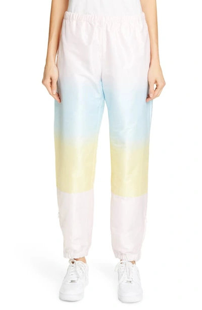 Shop Marine Serre Tie Dye Moire Track Pants In Degrade