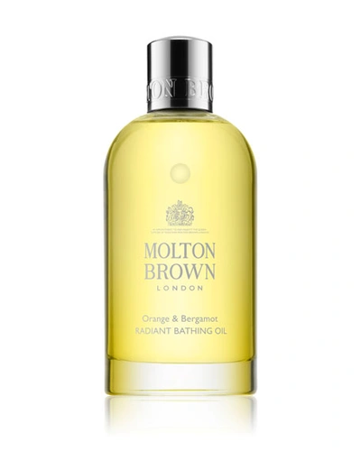 Shop Molton Brown 6.6 Oz. Orange & Bergamot Radiant Bathing Oil