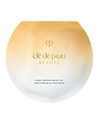 Shop Clé De Peau Beauté Vitality Enhancing Eye Mask Supreme, 6 Sheets