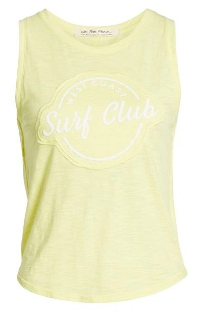 Shop Free People Martine Tank In Lime