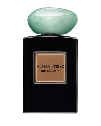 Shop Giorgio Armani Iris Celadon Eau De Parfum, 3.4 Oz.