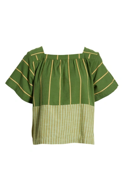 Shop Ace & Jig Vista Top In Cactus/ Eucalyptus