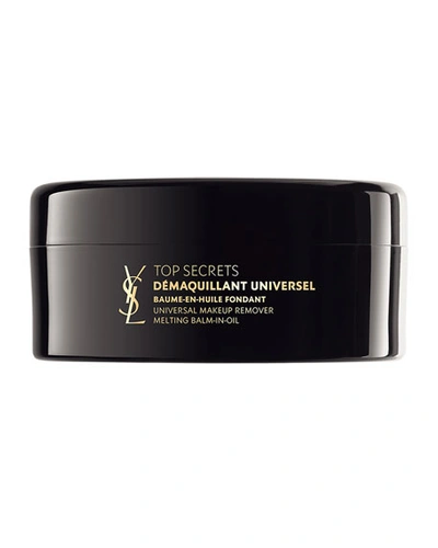 Shop Saint Laurent 4.2 Oz. Top Secrets Universal Makeup Removing Balm-in-oil