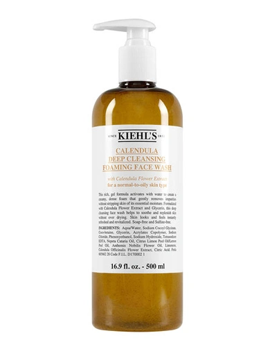 Shop Kiehl's Since 1851 Calendula Deep Cleansing Foaming Face Wash, 16.9 Oz.