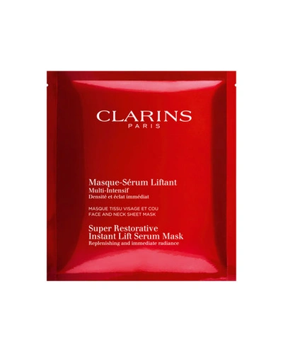 Shop Clarins Super Restorative Instant Lift Serum Mask, 5 Pack