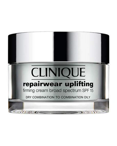 Shop Clinique 1.7 Oz. Repairwear Uplifting Firming Cream Spf 15 - Dry To Oily Combination