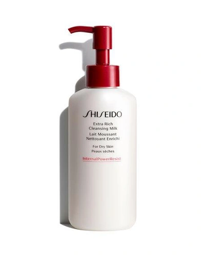 Shop Shiseido Extra Rich Cleansing Milk, 4.2 Oz.