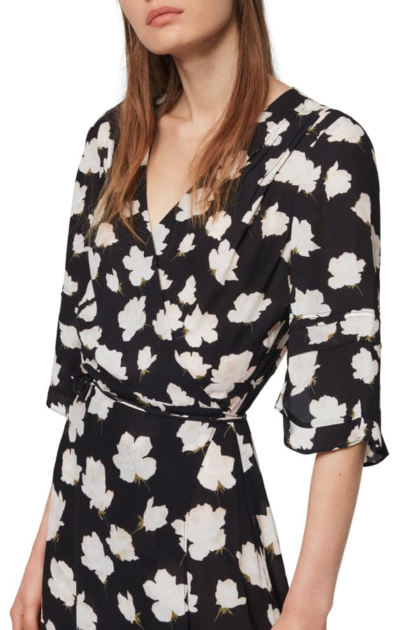 allsaints delana caro dress