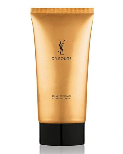 Shop Saint Laurent Or Rouge Cleansing Cream, 5 Oz. In Gold