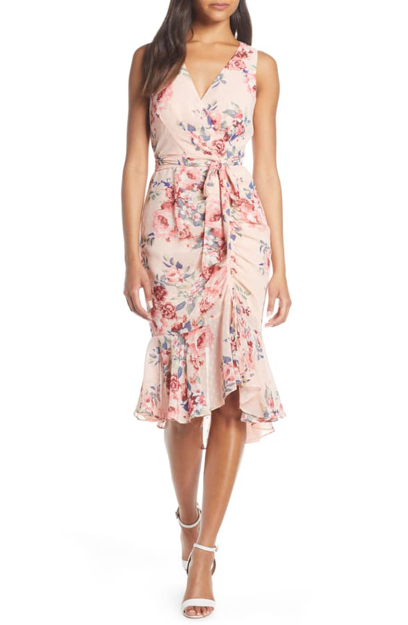 eliza j blush dress