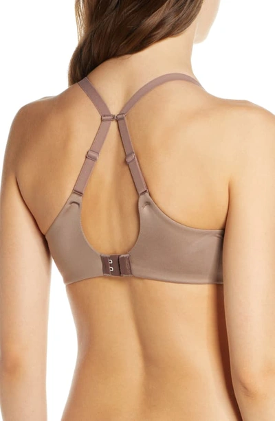 Shop Wacoal Perfect Primer Underwire T-shirt Bra In Deep Taupe