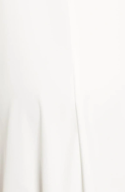 Hatch Slouch Maternity Dress In White In White