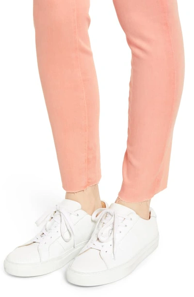 Shop Ag The Legging Ankle Super Skinny Jeans In Hi White Peach Quartz