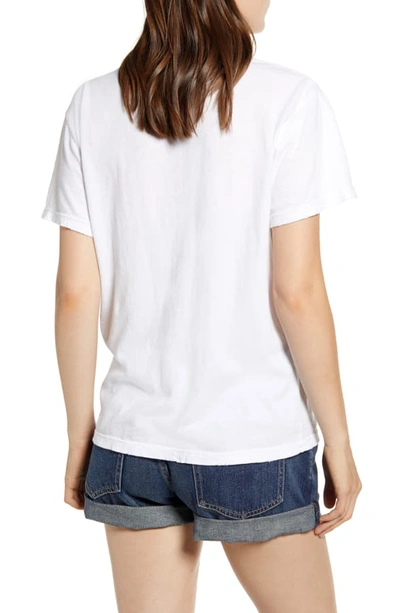 Shop Current Elliott The Perfect V-neck Tee In Sugar