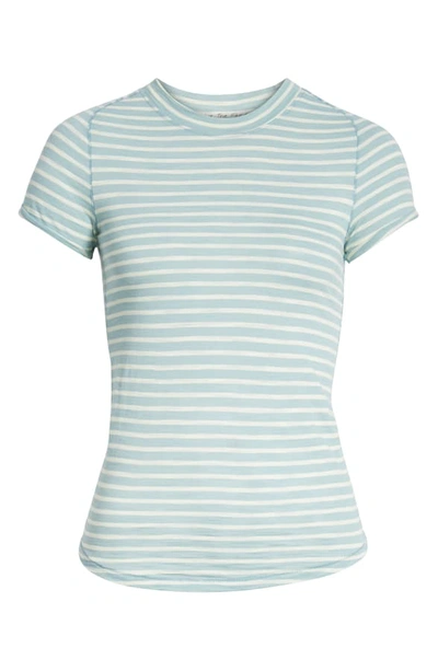 Shop Free People Night Sky Stripe Tee In Green