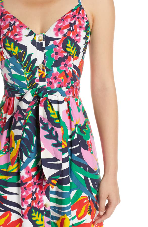 j crew floral spaghetti strap maxi dress