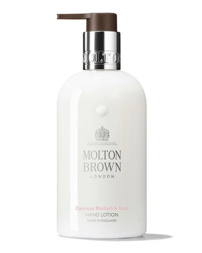 Shop Molton Brown 10 Oz. Delicious Rhubarb & Rose Hand Lotion