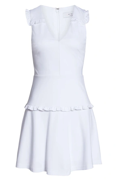 Shop Ali & Jay Work It Own It Fit & Flare Dress In White
