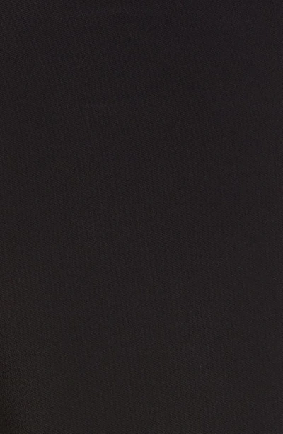 Shop Rosetta Getty One-shoulder Asymmetrical Midi Dress In Black