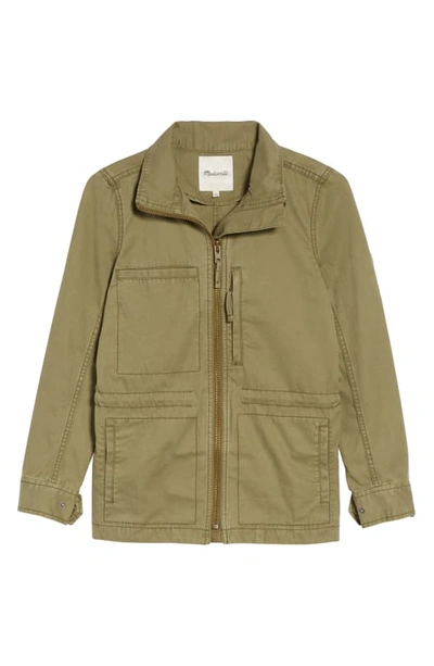 Shop Madewell Fleet Jacket In Military Surplus