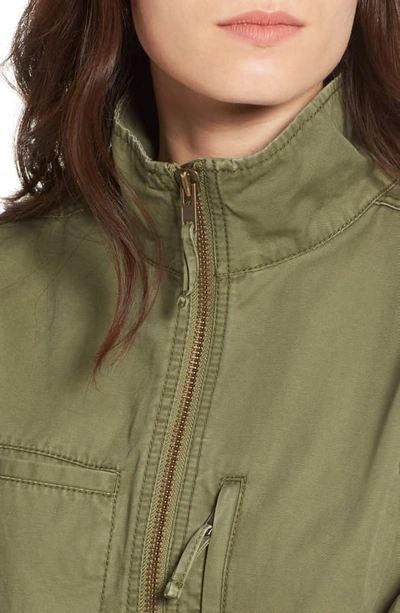 Shop Madewell Fleet Jacket In Military Surplus