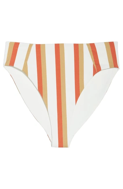 Shop Boys + Arrows Stanlee High Waist Bikini Bottoms In Hot Toddy