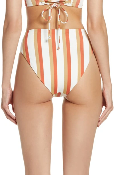 Shop Boys + Arrows Stanlee High Waist Bikini Bottoms In Hot Toddy
