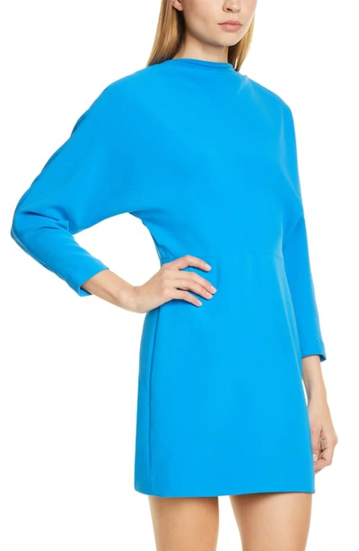 Shop A.l.c Marin Dolman Long Sleeve Dress In Ocean