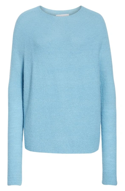 Shop Christian Wijnants Kasima Alpaca Sweater In Light Blue