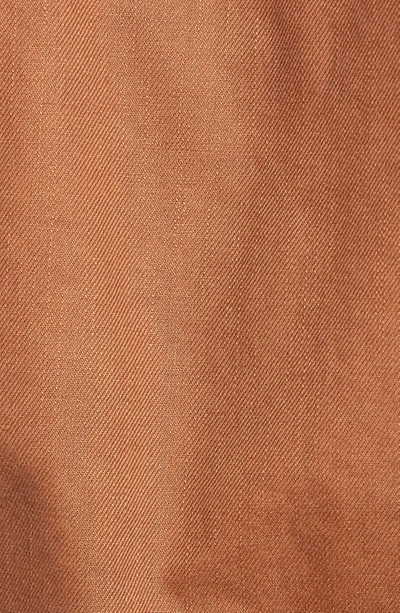 Shop Blanknyc Rust Denim Moto Jacket In Amber