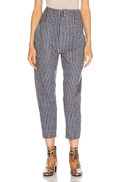 Shop Isabel Marant Étoile Praluni Pant In Blue