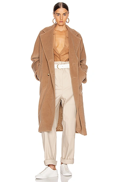 Shop Max Mara Madame Coat In Camel