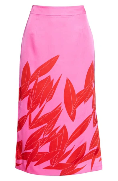 Shop Ted Baker Luucas Sour Cherry Pencil Skirt In Bright Pink