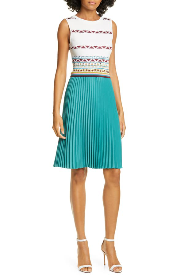 ted baker color by numbers dress