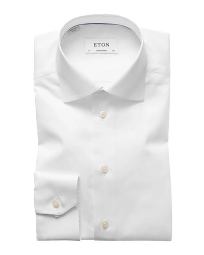 Shop Eton Contemporary-fit Twill Dress Shirt
