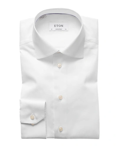 Eton Contrast Contemporary-fit Cotton Dress Shirt