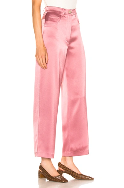 Shop Nanushka Marfa Pant In Pink