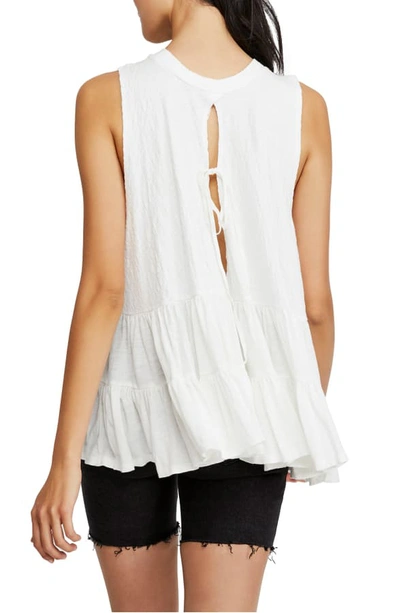 Shop Free People Right On Time Tunic Top In Ivory