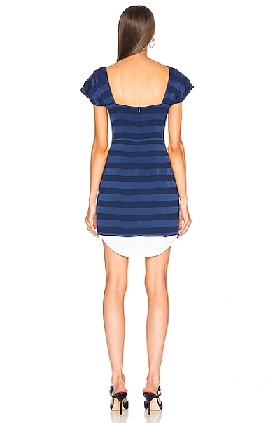 Shop Atoir State Lines Dress In Blue,stripes In Navy Stripe