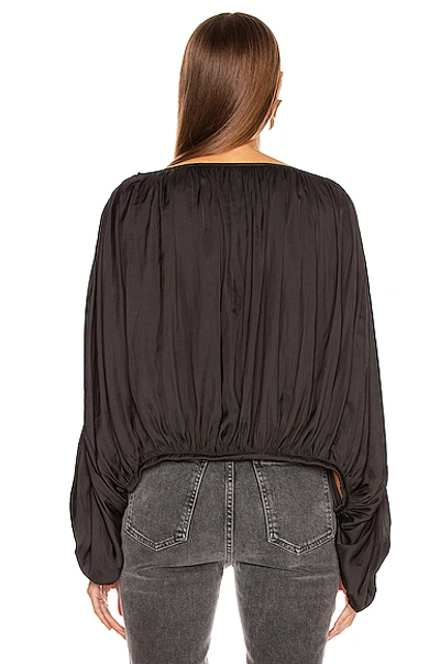 Shop Smythe Butterfly Blouse In Black